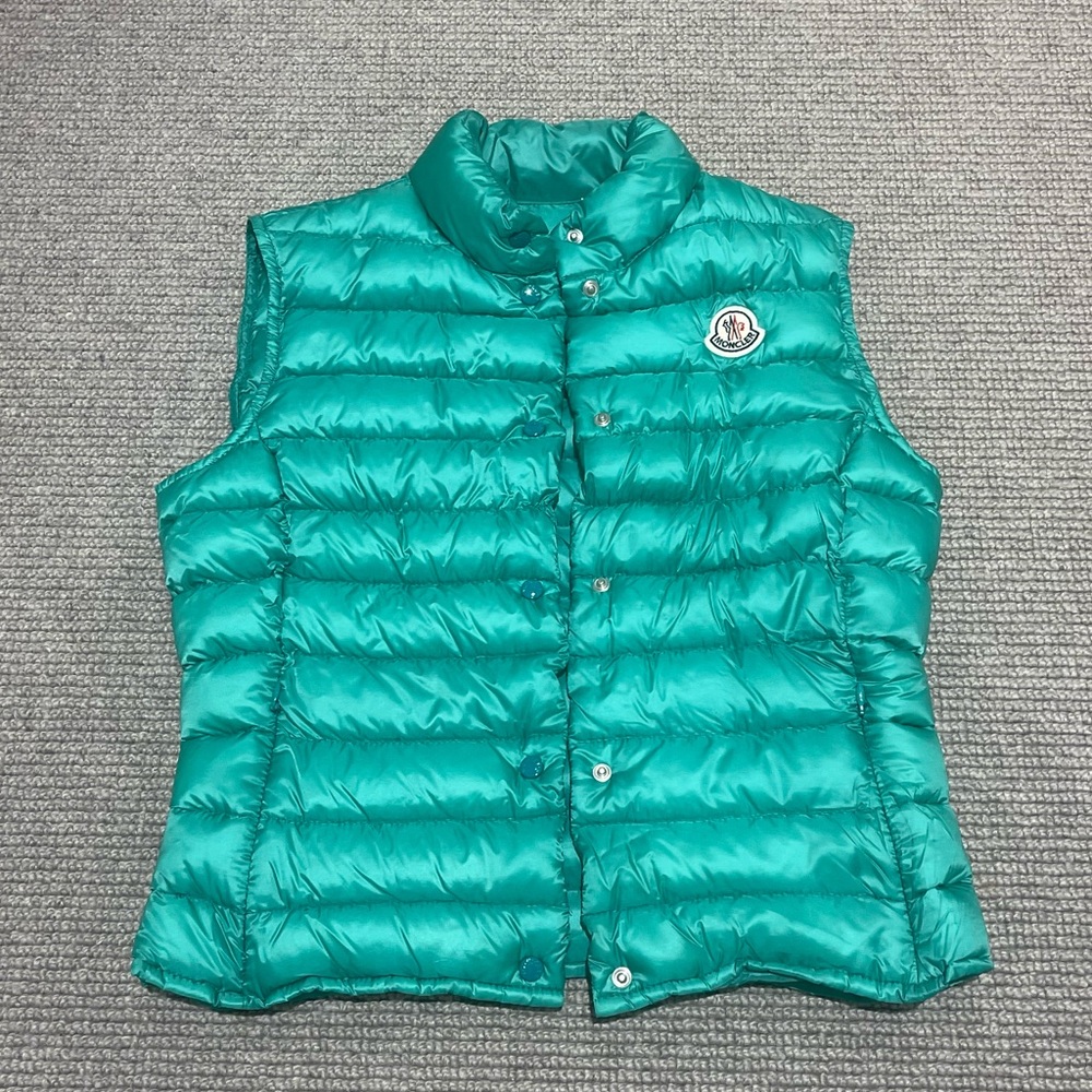 Moncler Women’s Liane Vest in Green (1)
